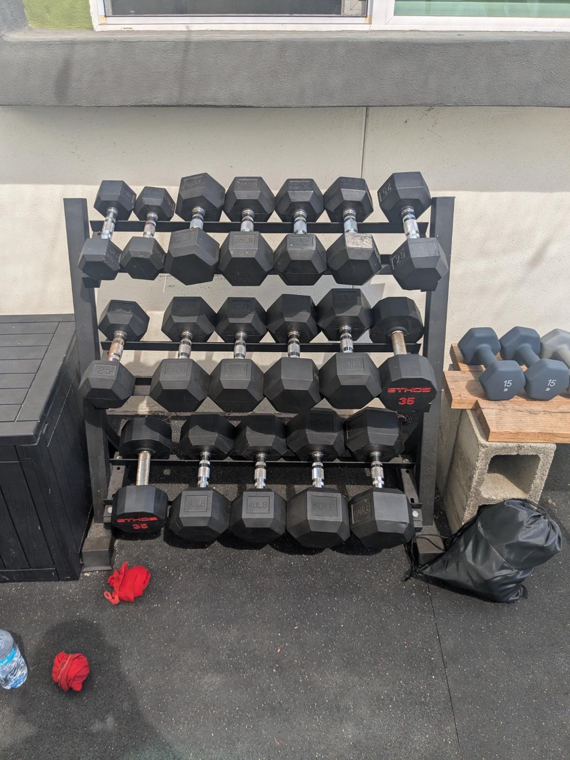 Dumbbell rack